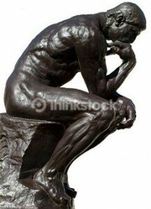 thinking statue
